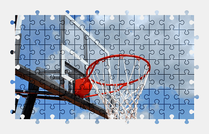 Jigsaw puzzle online sport,basketball,colorful
