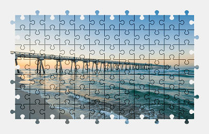 Jigsaw puzzle online beach,florida,town,nature,usa