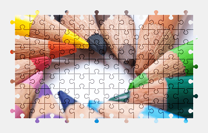 Jigsaw puzzle online pencils,colorful,color