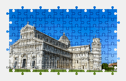 Jigsaw puzzle online pisa,italy,building,tower,architecture
