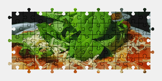 Jigsaw puzzle online pizza,food,colorful