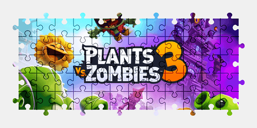 Jigsaw puzzle online plants-vs-zombies,video-games,colorful