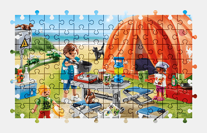 Jigsaw puzzle online playmobil,toy,model-figure,colorful