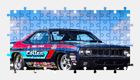 Jigsaw puzzle online plymouth,car,colorful