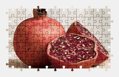 Jigsaw puzzle online pomegranate,fruit,food