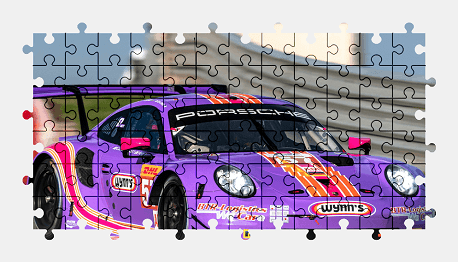 Jigsaw puzzle online porsche,sports-car,car,colorful,sport,race,vehicle