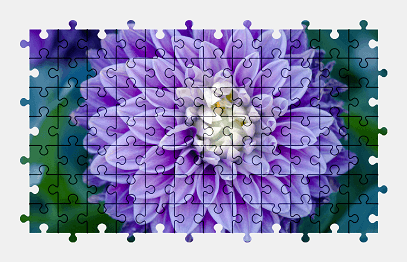 Jigsaw puzzle online purple,dahlia,flower,colorful,nature