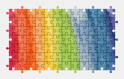 Jigsaw puzzle online rainbow,painting,colorful,color