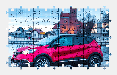Jigsaw puzzle online renault,car,colorful,vehicle