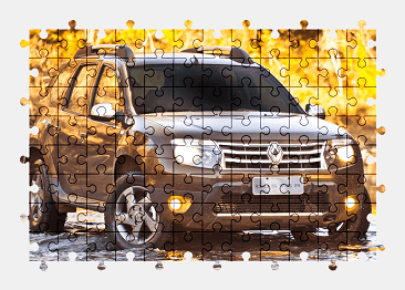 Jigsaw puzzle online renault,car,vehicle,colorful