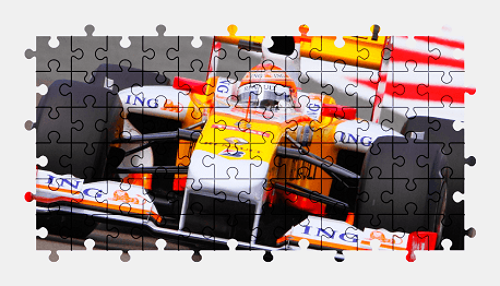 Jigsaw puzzle online renault,formula,vehicle,colorful,sports-car,race,sport