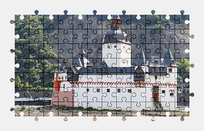 Jigsaw puzzle online castle,island,germany,architecture,building
