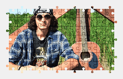 Jigsaw puzzle online rock,guitar,music,colorful