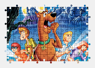 Jigsaw puzzle online scooby-doo,colorful,cartoon,character