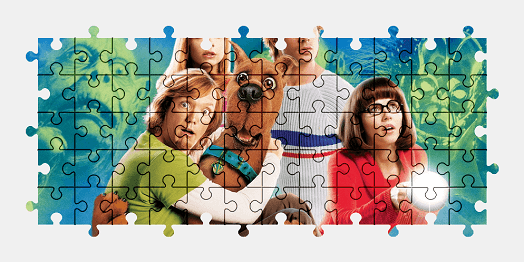 Jigsaw puzzle online scooby-doo,character,colorful