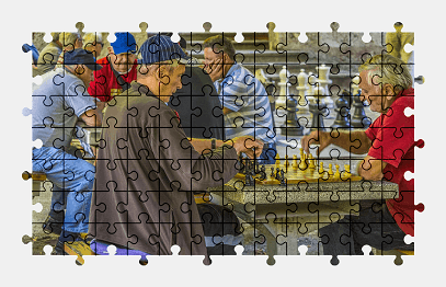 Jigsaw puzzle online chess,park,game,sport