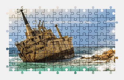 Jigsaw puzzle online ship,vehicle,colorful,sea