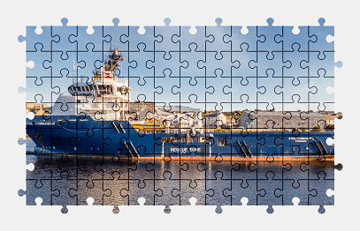 Jigsaw puzzle online ship,vehicle,colorful