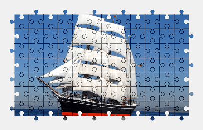 Jigsaw puzzle online ship,sea,colorful,vehicle