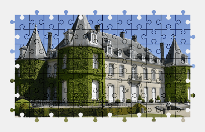 Jigsaw puzzle online castle,belgium,building,architecture
