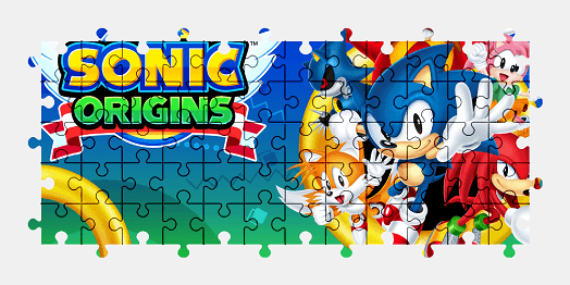 Jigsaw puzzle online sonic,character,video-games,colorful