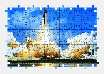 Jigsaw puzzle online space,aircraft,vehicle,colorful