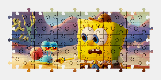 Jigsaw puzzle online spongebob,cartoon,character,colorful