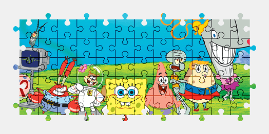 Jigsaw puzzle online spongebob,cartoon,character,colorful