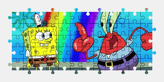 Jigsaw puzzle online spongebob,cartoon,character,colorful