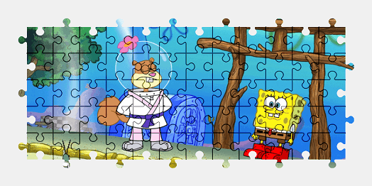 Jigsaw puzzle online spongebob,cartoon,character,colorful