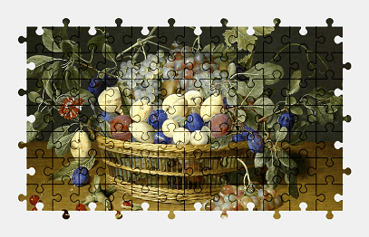 Jigsaw puzzle online still-life,fruit,painting,food,art