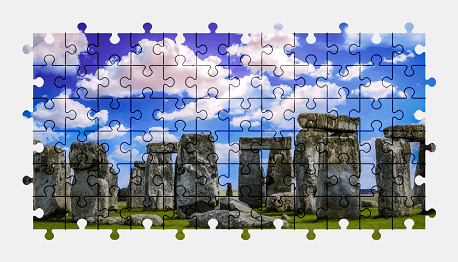 Jigsaw puzzle online monument,england,colorful