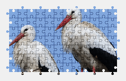 Jigsaw puzzle online stork,bird,animal