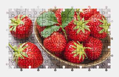 Jigsaw puzzle online strawberry,berry,food,colorful
