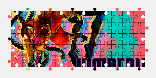 Jigsaw puzzle online street-fighter,video-games,colorful,character