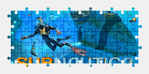 Jigsaw puzzle online subnautica,video-games,colorful,underwater