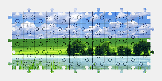Jigsaw puzzle online summer,lake,nature,green,landscape,colorful