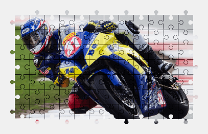Jigsaw puzzle online motorcycle,race,superbike,sport,vehicle,colorful