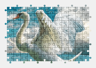 Jigsaw puzzle online swan,animal,bird