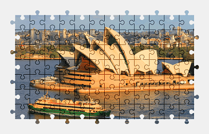 Jigsaw puzzle online sydney,australia,city,building,architecture