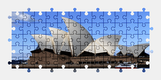 Jigsaw puzzle online sydney,city,building,architecture,australia