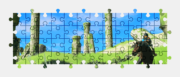 Jigsaw puzzle online the-legend-of-zelda,video-games,character,colorful