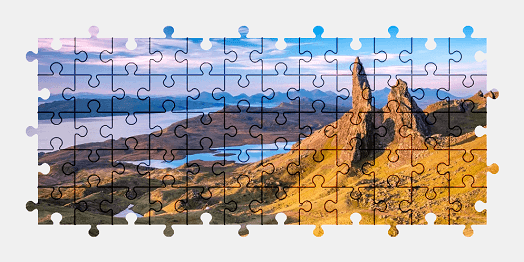 Jigsaw puzzle online scotland,landscape,nature,colorful