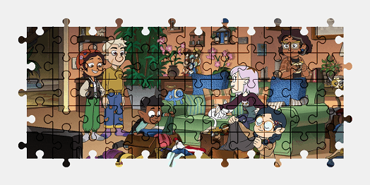 Jigsaw puzzle online the-owl-house,tv-shows,colorful,character