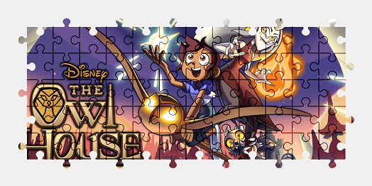 Jigsaw puzzle online the-owl-house,tv-shows,colorful,character