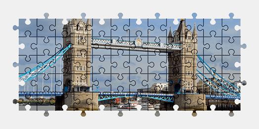 Jigsaw puzzle online tower-bridge,london,city,bridge,england