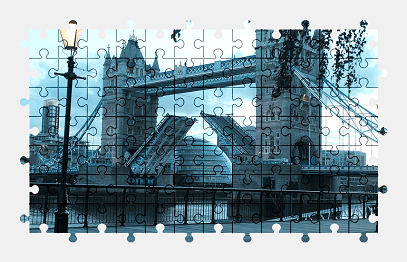 Jigsaw puzzle online bridge,london,england,city,architecture