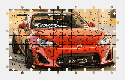Jigsaw puzzle online toyota,sports-car,car,colorful