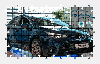 Jigsaw puzzle online toyota,car