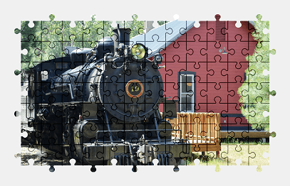 Jigsaw puzzle online locomotive,train,oregon,usa,vehicle,colorful